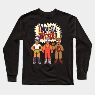 mucha lucha power Long Sleeve T-Shirt